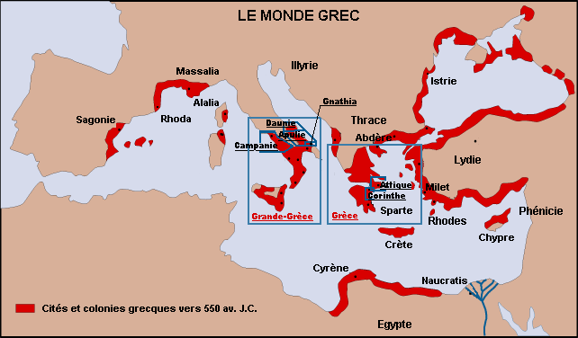 Carte Interactive Grande Grèce