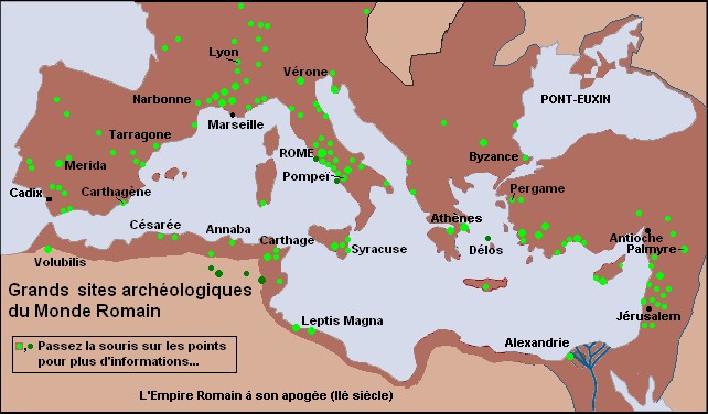 Les Sites Archéologiques Du Monde Romain